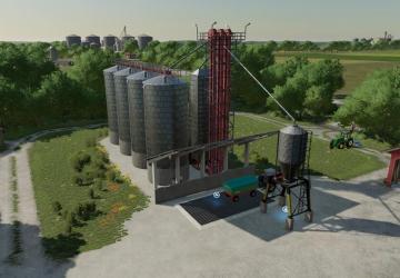 Placeable KS67 Grain Silo version 1.0.0.0 for Farming Simulator 2022