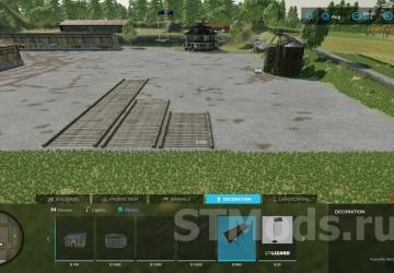Placeable Log Bridge version 1.0.0.0 for Farming Simulator 2022