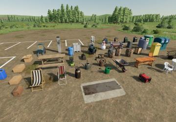 Placeable Objects Pack version 1.0.0.0 for Farming Simulator 2022