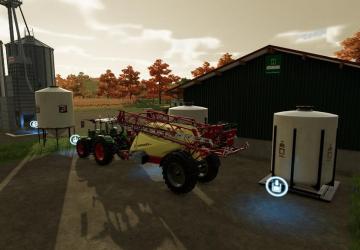 Placeable Refill Tanks version 1.0.0.0 for Farming Simulator 2022