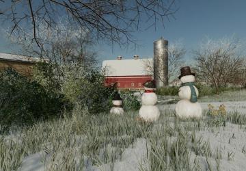 Placeable Snowmen version 1.0.0.0 for Farming Simulator 2022