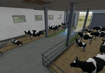 Plastered Cowshed version 1.0.0.0 for Farming Simulator 2022