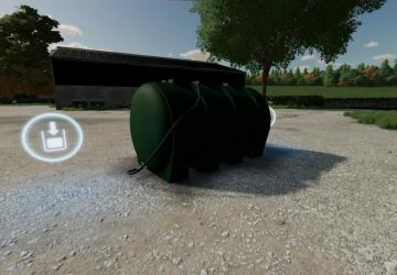 Plastic Diesel Tank version 1.0.0.0 for Farming Simulator 2022