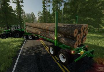Pole Log Trailer version 1.0.0.0 for Farming Simulator 2022