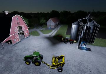 Powerful Spotlights Pack version 1.0.1.0 for Farming Simulator 2022