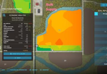 Precision Farming Anhydrous Ready Mod version 1.1.0.4 for Farming Simulator 2022 (vv1.12x)