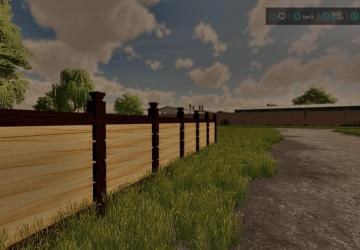 Privacy Fences version 1.0.0.0 for Farming Simulator 2022