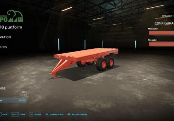 Prt10 trailer version 1.2.0.0 for Farming Simulator 2022