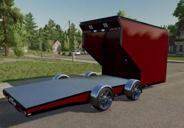 Race car trailer version 1.0.0.0 for Farming Simulator 2022