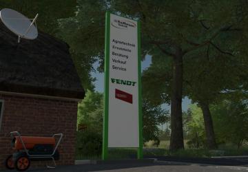 Raiffeisen Sign version 1.0.0.0 for Farming Simulator 2022