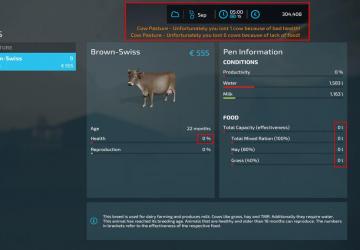 Realistic Animal Losses version 1.0.0.0 for Farming Simulator 2022