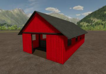 Red Barn Prefab (Prefab*) version 1.0.0.0 for Farming Simulator 2022