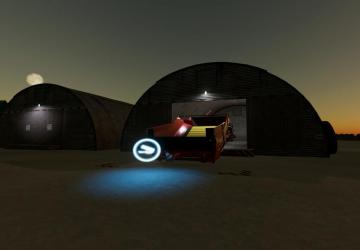 Reinforced Quonset Sheds For Woodchips version 1.0.0.0 for Farming Simulator 2022