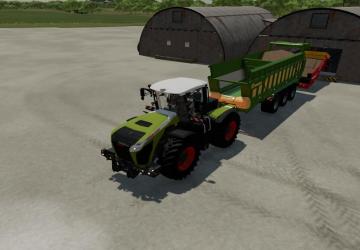 Reinforced Quonset Sheds For Woodchips version 1.0.0.0 for Farming Simulator 2022