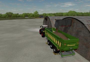 Reinforced Quonset Sheds For Woodchips version 1.0.0.0 for Farming Simulator 2022