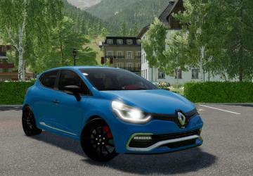 Renault Clio RS 2013 version 0.9 for Farming Simulator 2022 (v1.12x)