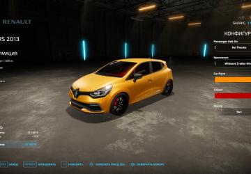 Renault Clio RS 2013 version 0.9 for Farming Simulator 2022 (v1.12x)