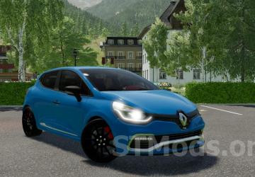 Renault Clio RS 2013 version 0.9 от 06.08.23 for Farming Simulator 2022 (v1.12x)
