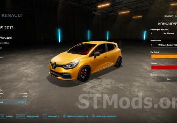 Renault Clio RS 2013 version 1.0 for Farming Simulator 2022 (v1.12x)