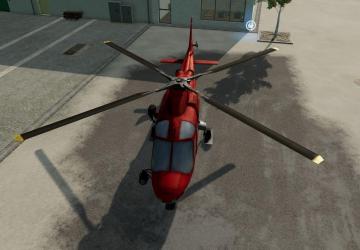 Rescue helicopter version 1.0.0.0 for Farming Simulator 2022