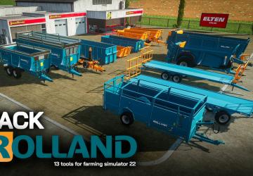 Rolland Pack version 1.0.0.1 for Farming Simulator 2022 (v1.1.1.0)