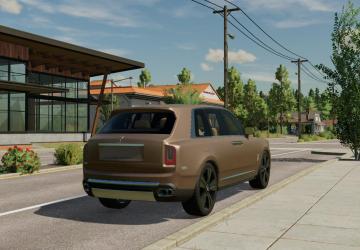 Rolls Royce Cullinan 2019 version 1.0.0.0 for Farming Simulator 2022 (v1.8x)