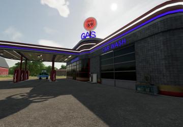 Rt 69 Gas Station version 1 for Farming Simulator 2022