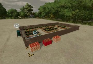 Open-air garden version 0.8.00 for Farming Simulator 2022 (vFarming Simulator 2022)