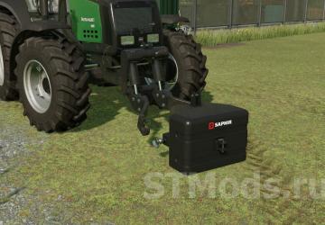 Saphir Weight Pack version 1.0.0.0 for Farming Simulator 2022