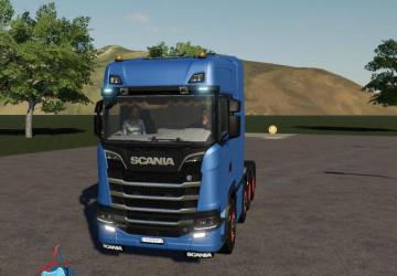 Scania R730 8X4 version 1.0 for Farming Simulator 2022