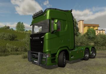 Scania S version 1.0.1.0 for Farming Simulator 2022 (v1.8x)