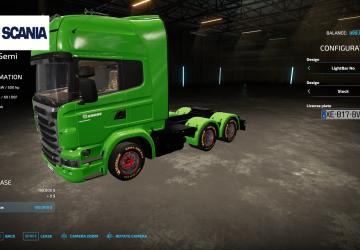 Scania TGX Krone version 1.0 for Farming Simulator 2022