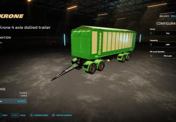 Scania TGX Krone version 1.0 for Farming Simulator 2022