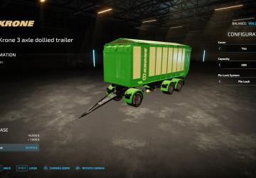 Scania TGX Krone version 1.0 for Farming Simulator 2022