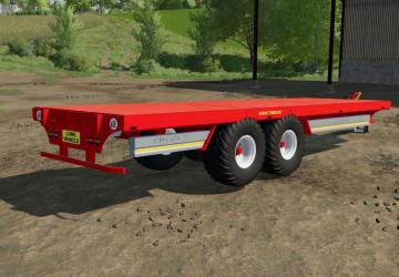 Scully 28ft Bale Trailer version 1.0.0.0 for Farming Simulator 2022