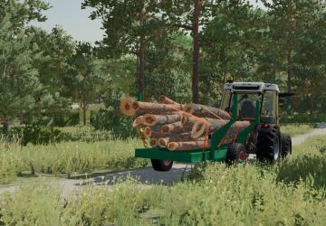 Selfmade Forest Trailer version 1.0.0.0 for Farming Simulator 2022