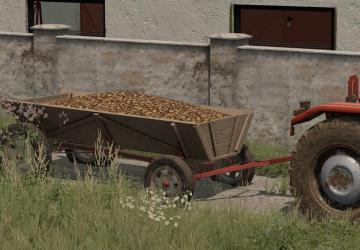Selfmade Wooden Trailer version 1.0.0.0 for Farming Simulator 2022