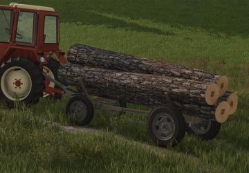 Selfmade Wooden Trailer version 1.0.0.0 for Farming Simulator 2022