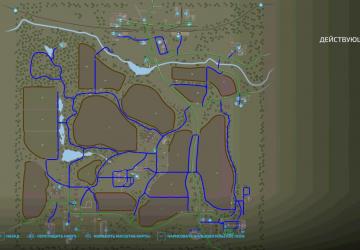AutoDrive route network for FS22_Zarya map v1.0 for Farming Simulator 2022 (v1.8.2.0)