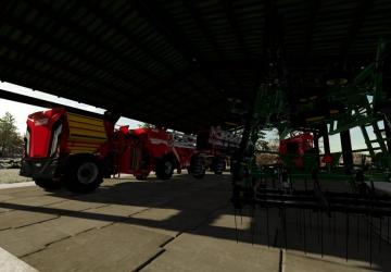 Shed Large Open version 1.0.0.0 for Farming Simulator 2022