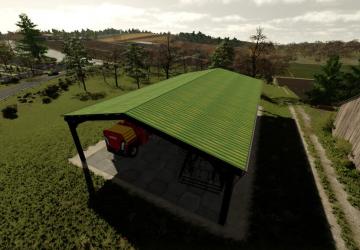 Shed Large Open version 1.0.0.0 for Farming Simulator 2022