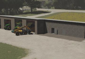 Shed With Garage version 1.0.0.0 for Farming Simulator 2022