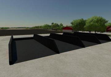 Silage silo 32x13x4m version 1.0.0.0 for Farming Simulator 2022