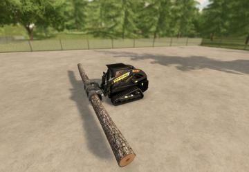 Skid Steer Forestry New Holland L330 And C362 Pack v1.0.0.0 for Farming Simulator 2022