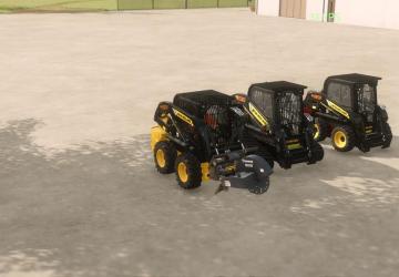 Skid Steer Forestry New Holland L330 And C362 Pack v1.0.0.0 for Farming Simulator 2022