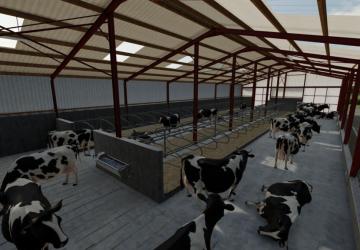 Slatted Cow Shed version 1.0.0.0 for Farming Simulator 2022
