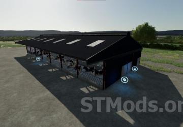 Slatted Cow Shed version 1.1.0.0 for Farming Simulator 2022