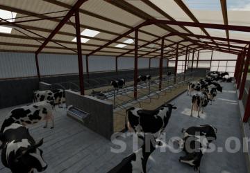 Slatted Cow Shed version 1.3.0.0 for Farming Simulator 2022