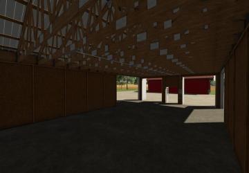 Small American Metal Hall version 1.0.0.0 for Farming Simulator 2022