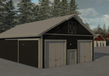 Small American Metal Hall version 1.0.0.0 for Farming Simulator 2022